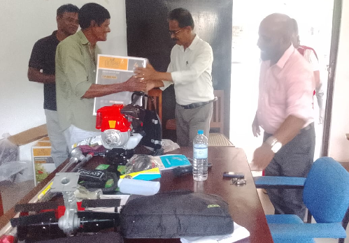 Photo 357: Distribution of Multifunction Machines at Alayapatthuwa ASC, Anuradhapura on 3 Oct 2025
